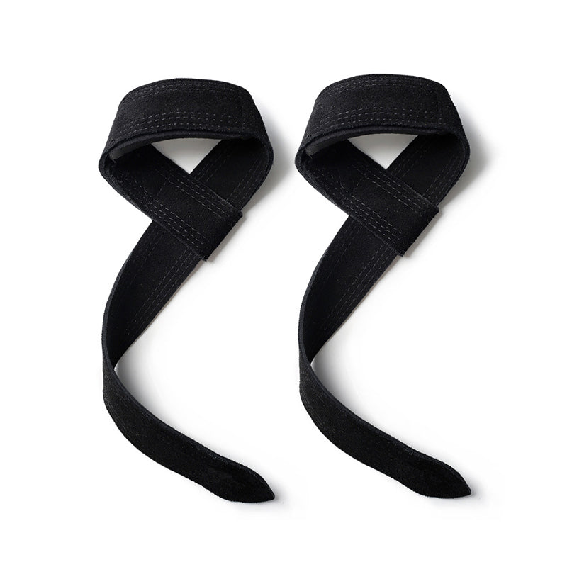 Cowhide Lifting Weight Strap for Fitness Powerlifting with Padded Support