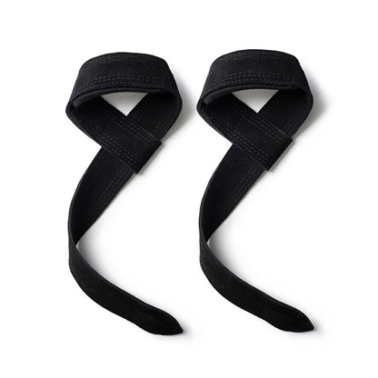 Cowhide Lifting Weight Strap for Fitness Powerlifting with Padded Support
