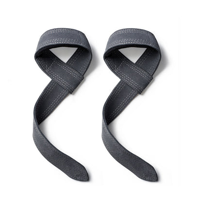 Cowhide Lifting Weight Strap for Fitness Powerlifting with Padded Support