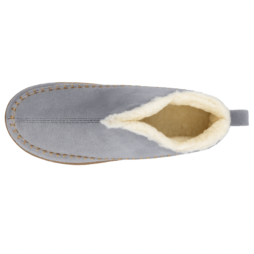 Cozy Fleece Slip-On Slippers – Warm Non-Slip Winter Shoes