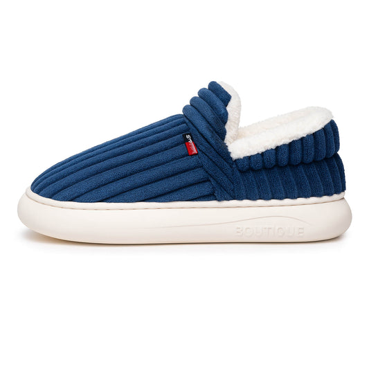 Cozy Velvet Winter Slippers with Thick Non-Slip Sole for Women & Men