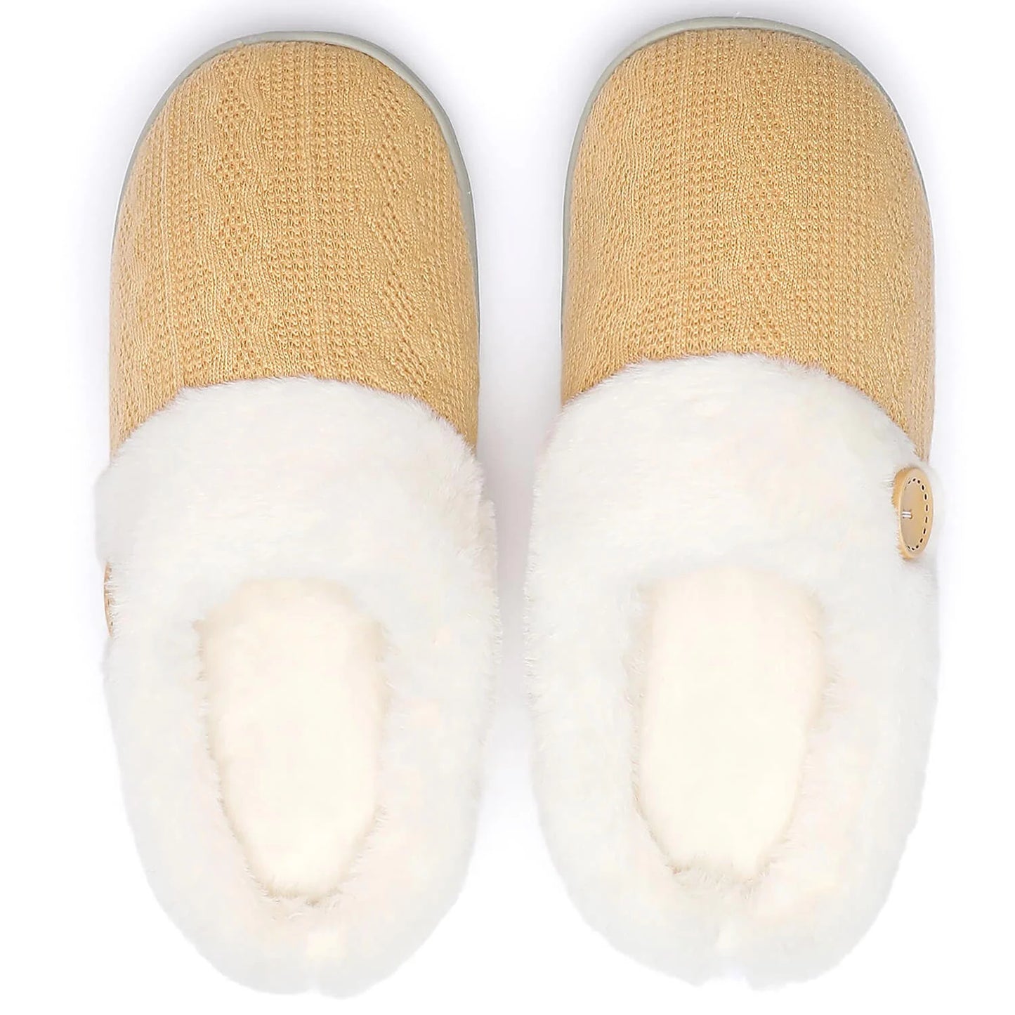 Cozy Warm Memory Foam Women’s Slippers – Soft, Non-Slip House Shoes