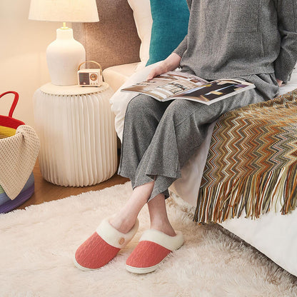 Cozy Warm Memory Foam Women’s Slippers – Soft, Non-Slip House Shoes