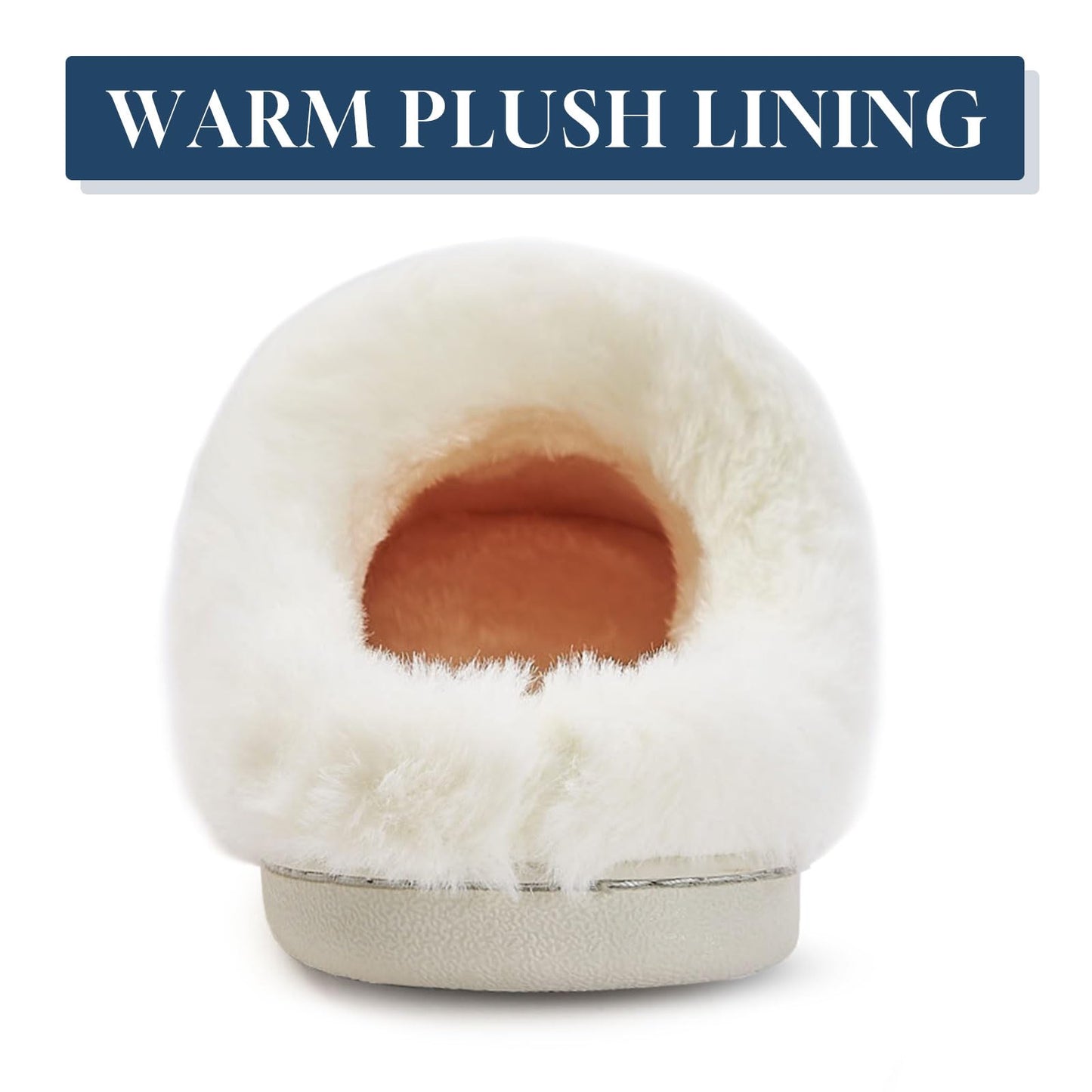 Cozy Warm Memory Foam Women’s Slippers – Soft, Non-Slip House Shoes