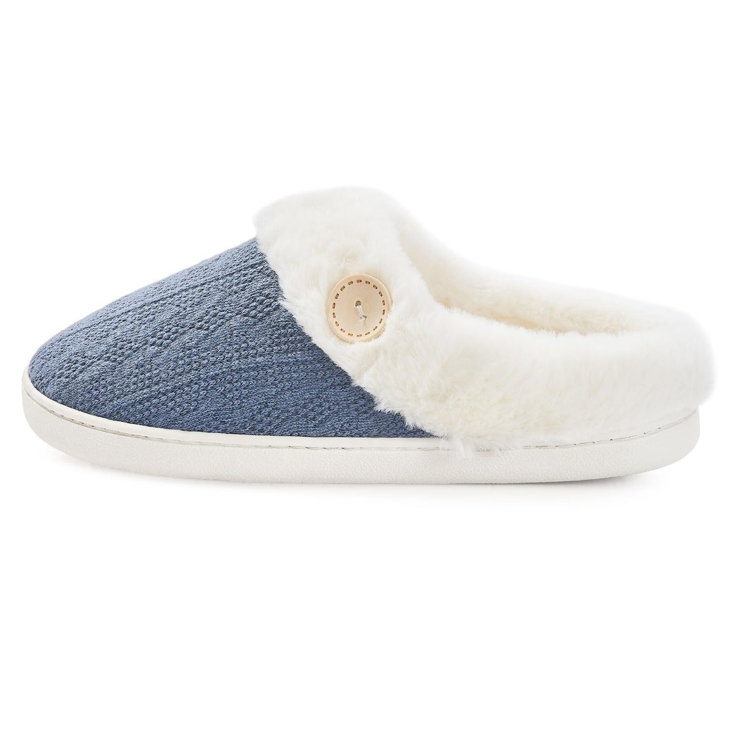 Cozy Warm Memory Foam Women’s Slippers – Soft, Non-Slip House Shoes