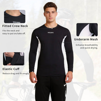 Cycling Jersey with 3 Rear Pockets – Breathable, Lightweight & Quick Dry