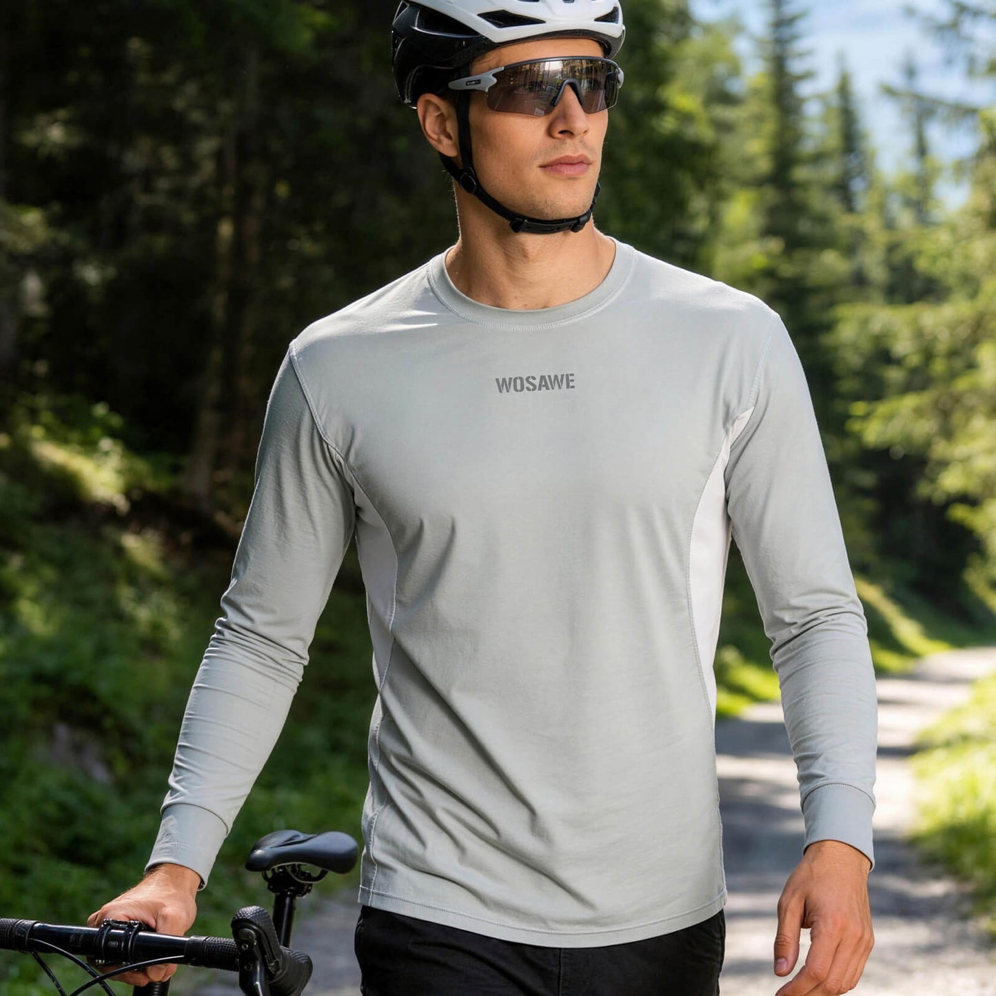 Cycling Jersey with 3 Rear Pockets – Breathable, Lightweight & Quick Dry