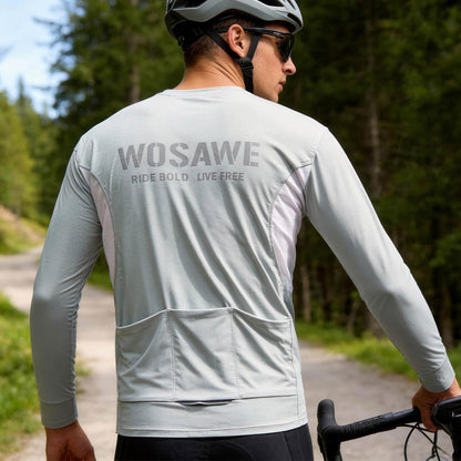 Cycling Jersey with 3 Rear Pockets – Breathable, Lightweight & Quick Dry