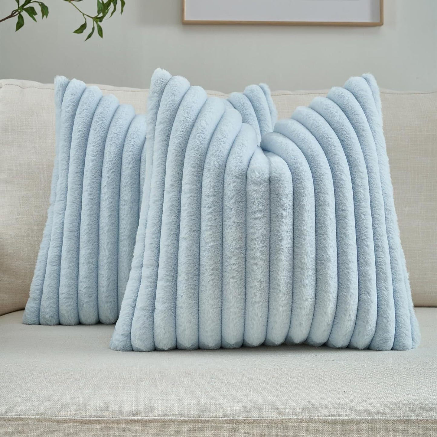 Double-Sided Plush Cushion Cover (45×45 cm)