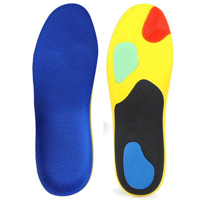 Ergonomic Arch Support Insoles with PORON Cushioning