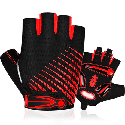 Fingerless Gel Cycling Gloves for Mountain Biking & Road Bike