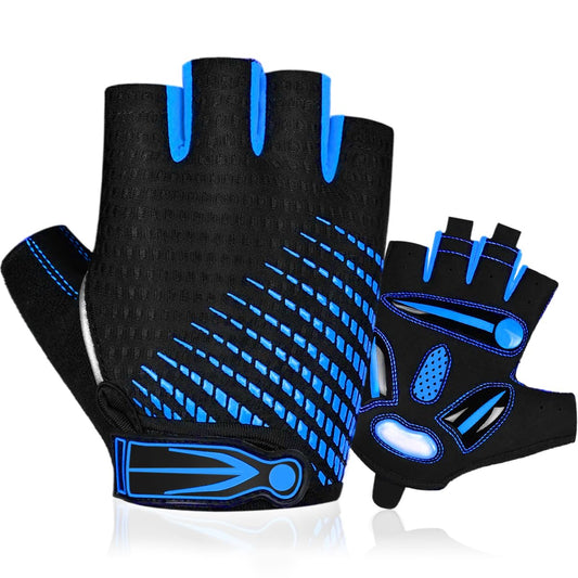 Fingerless Gel Cycling Gloves for Mountain Biking & Road Bike