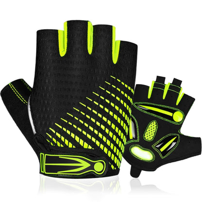 Fingerless Gel Cycling Gloves for Mountain Biking & Road Bike