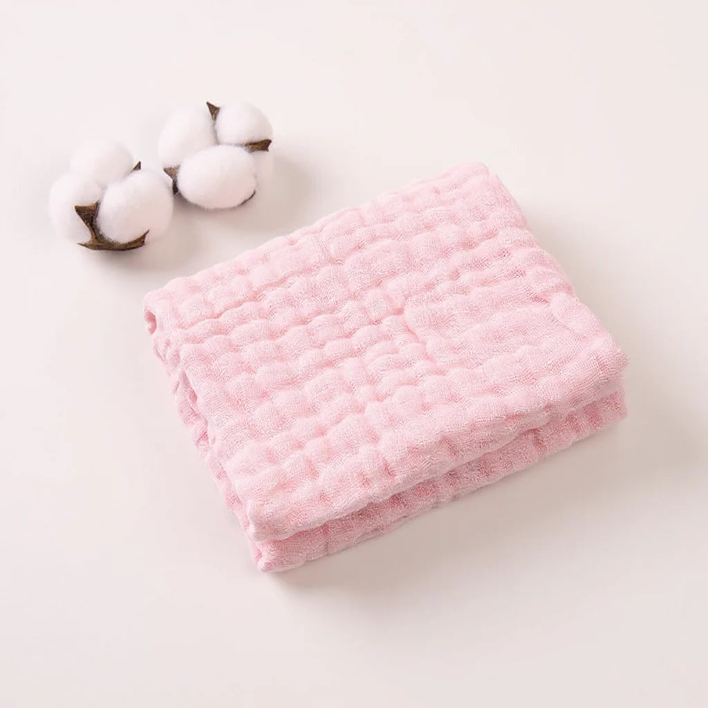 Soft Cotton Muslin Face Towels – Natural, Absorbent & Everyday Use