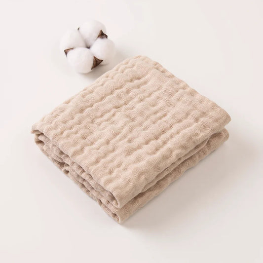 Soft Cotton Muslin Face Towels – Natural, Absorbent & Everyday Use