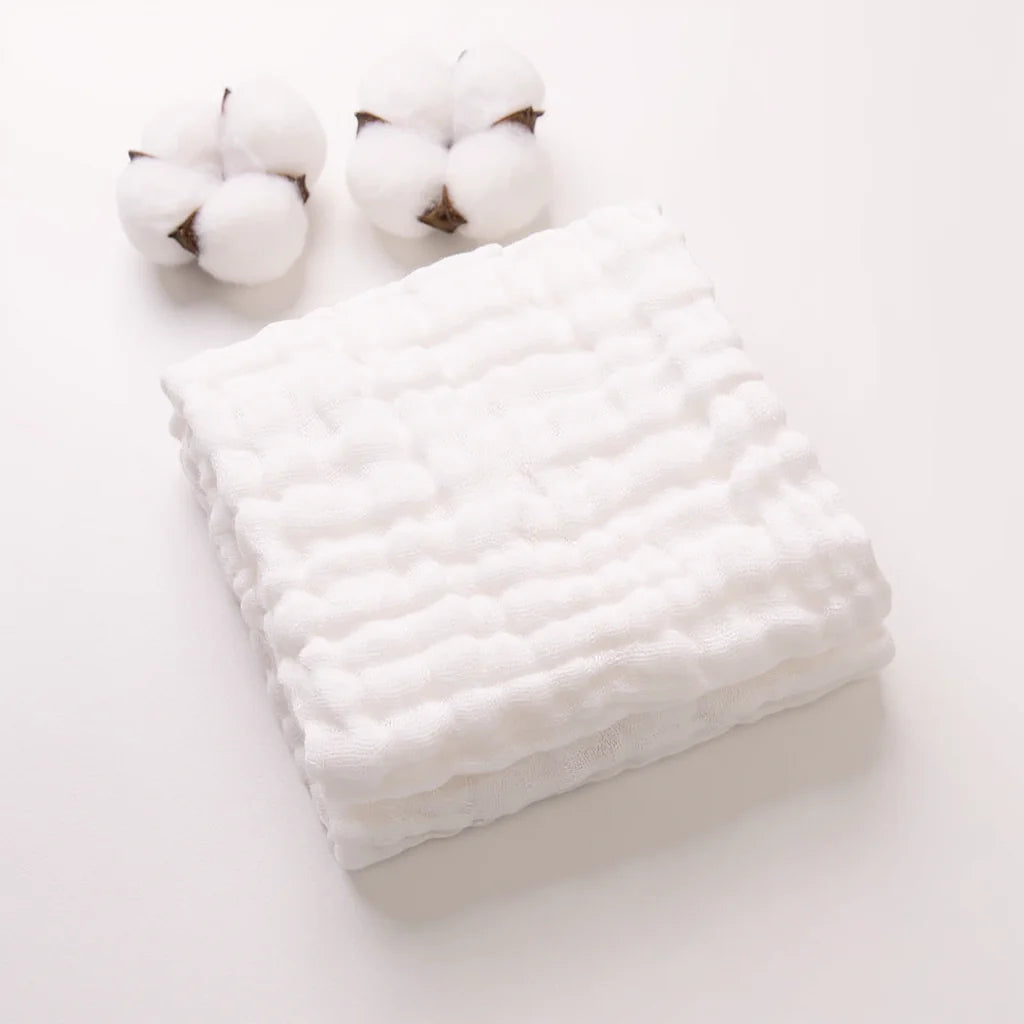 Soft Cotton Muslin Face Towels – Natural, Absorbent & Everyday Use