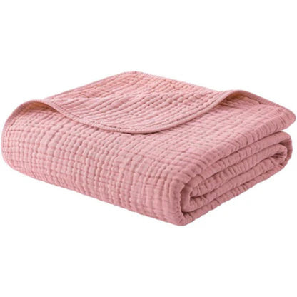 Cotton Muslin Blanket – Soft, Breathable & Lightweight