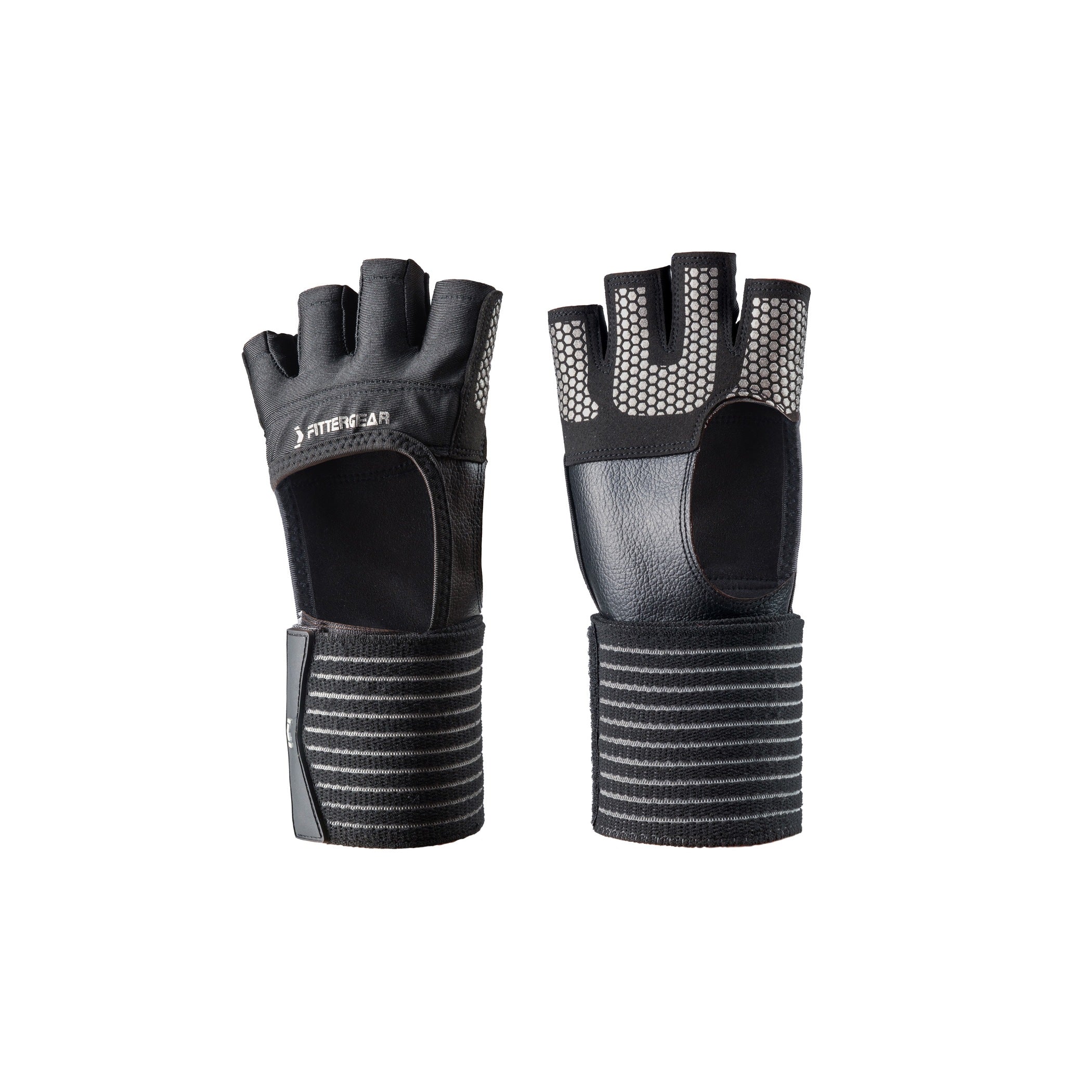 Gym Gloves with Wrist Guards for Weight Lifting Strength Training