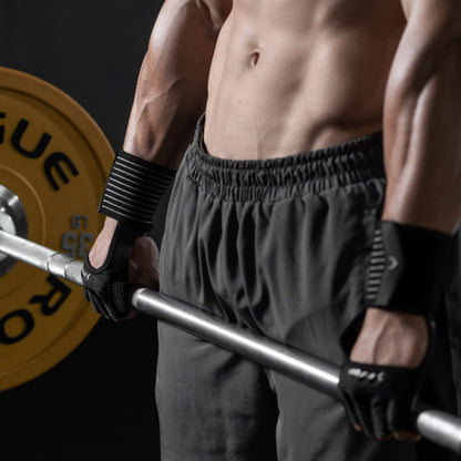 Gym Gloves with Wrist Guards for Weight Lifting Strength Training