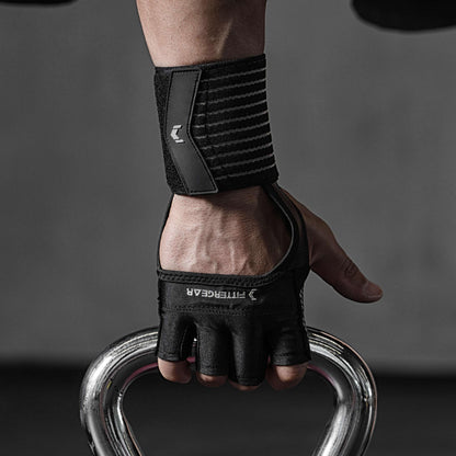 Gym Gloves with Wrist Guards for Weight Lifting Strength Training