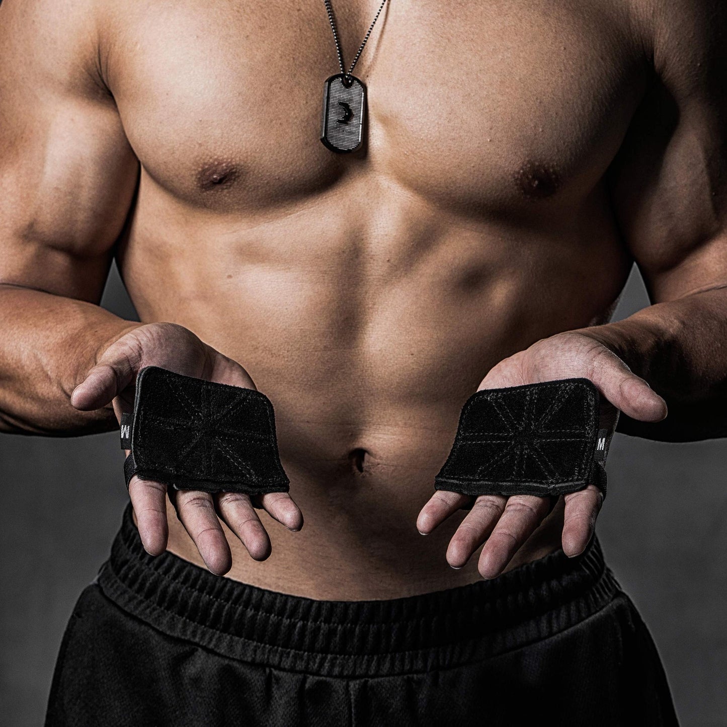 Gym Weight Lifting Grip Pads Palm Protection for Strength Training