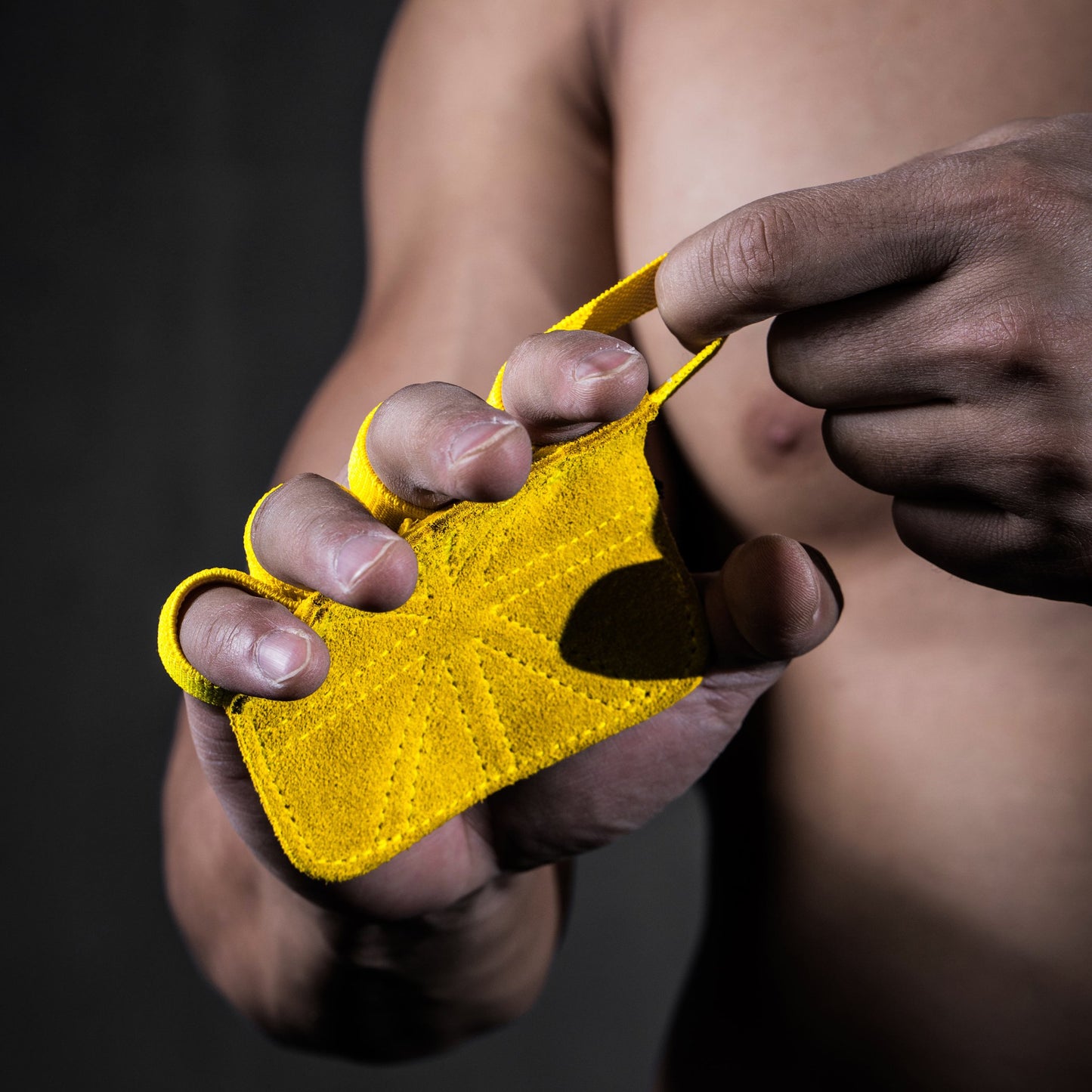 Gym Weight Lifting Grip Pads Palm Protection for Strength Training