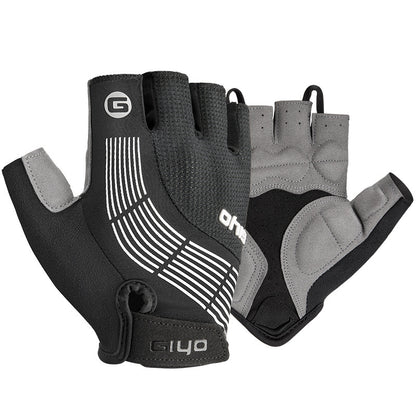 Half-Finger Cycling Gloves – Gel-Padded Sports Gloves