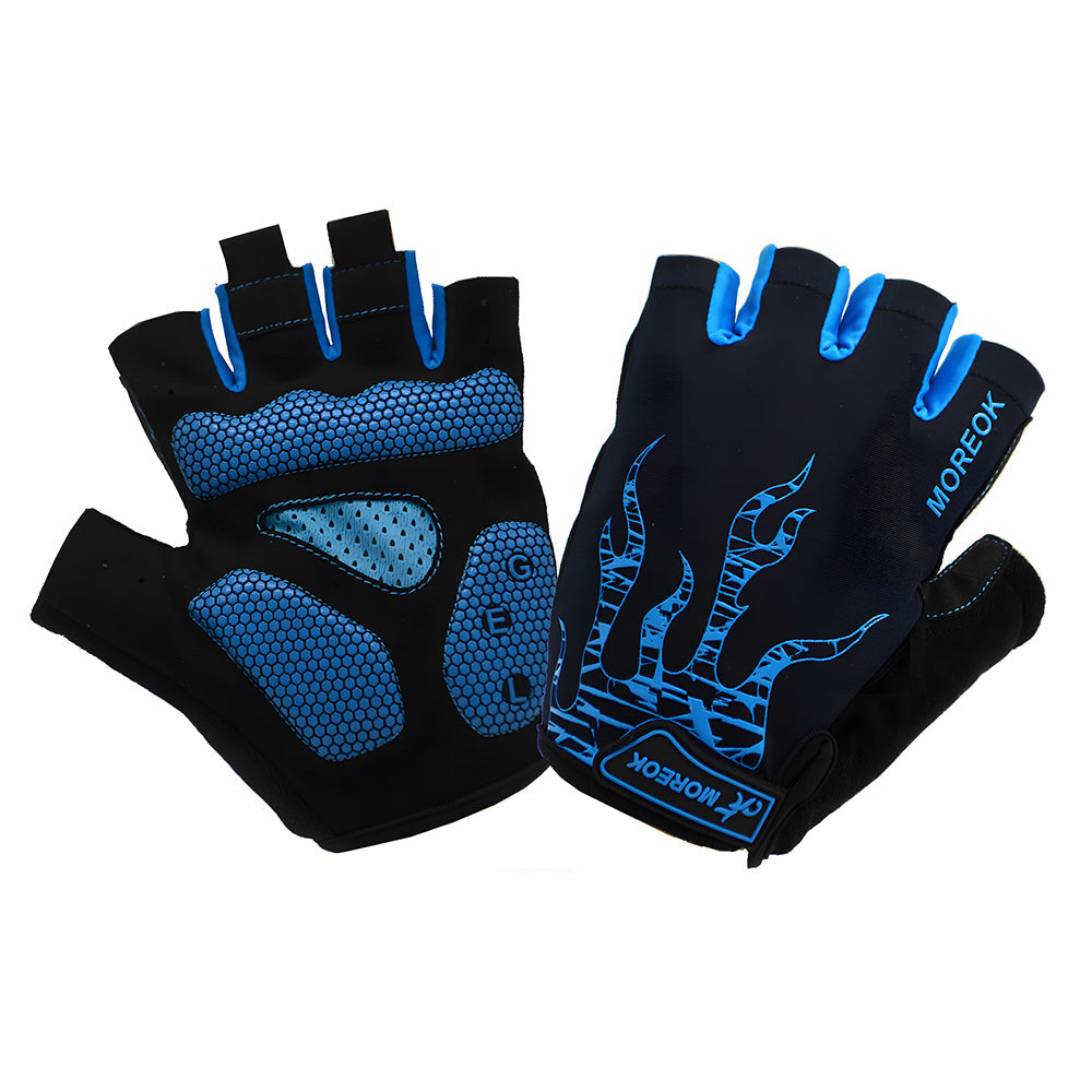 Half Finger Cycling Gloves - 5MM Gel Shock Absorbing