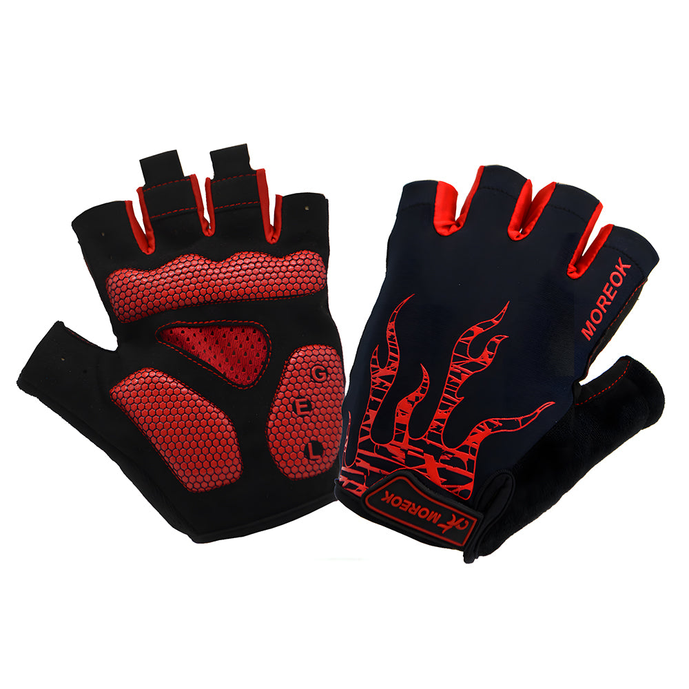 Half Finger Cycling Gloves - 5MM Gel Shock Absorbing