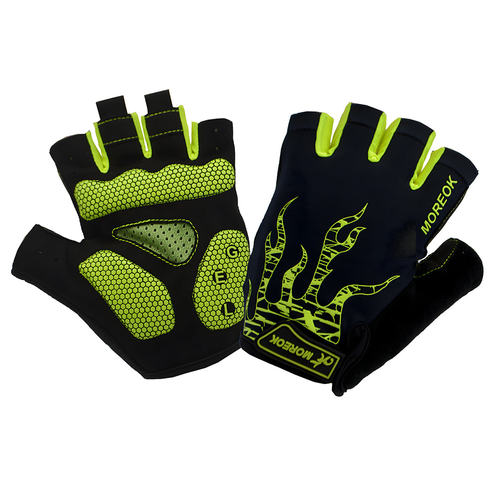 Half Finger Cycling Gloves - 5MM Gel Shock Absorbing