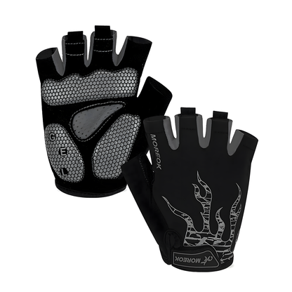 Half Finger Cycling Gloves - 5MM Gel Shock Absorbing