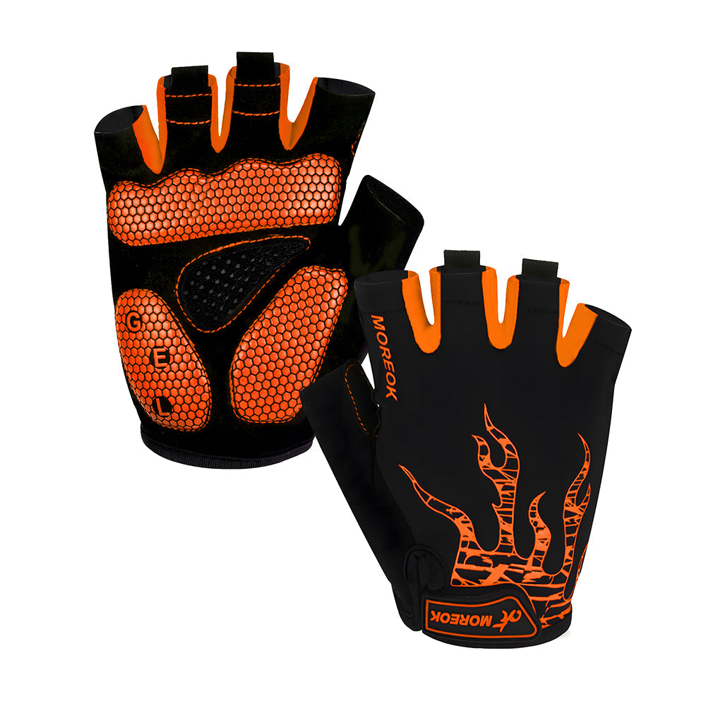 Half Finger Cycling Gloves - 5MM Gel Shock Absorbing