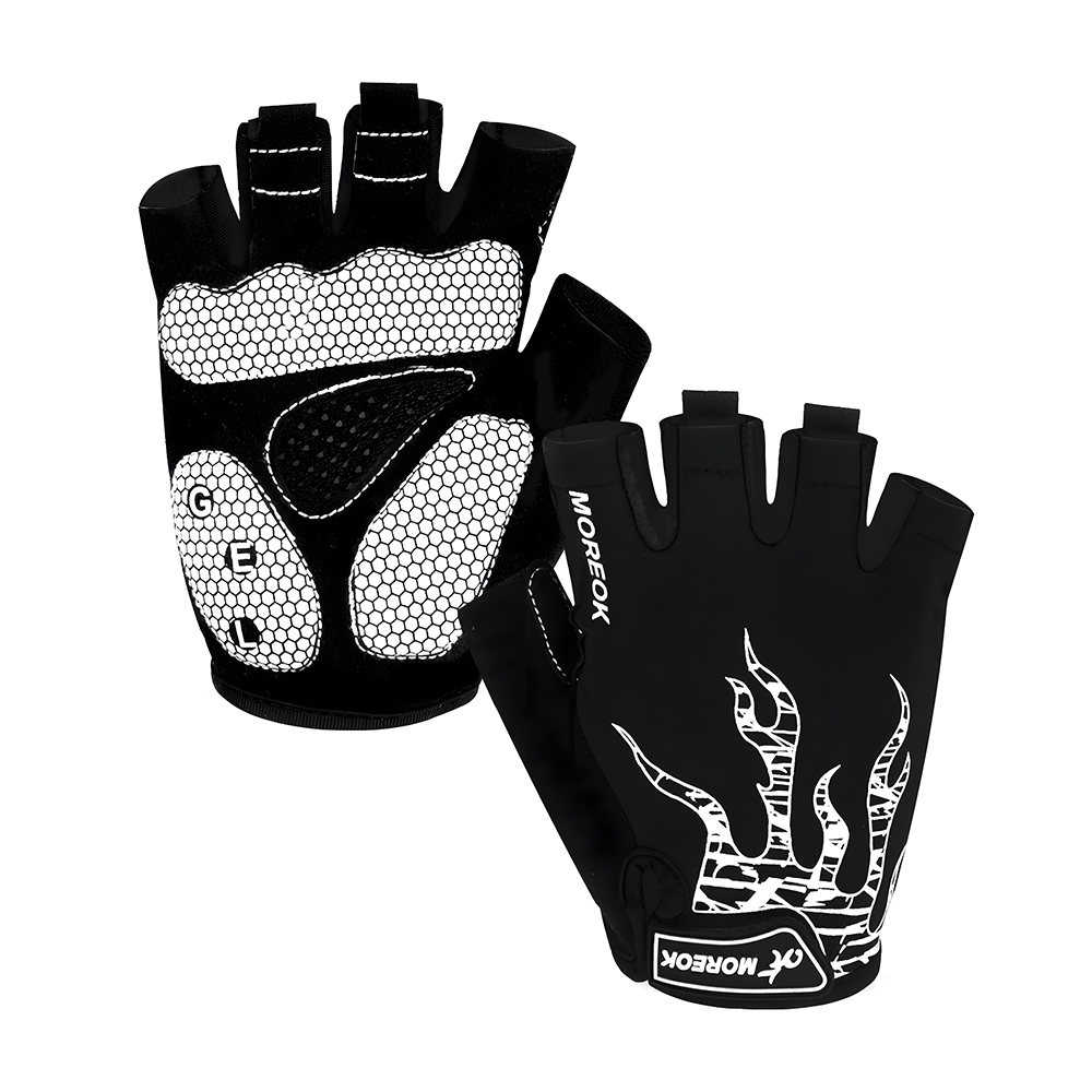 Half Finger Cycling Gloves - 5MM Gel Shock Absorbing