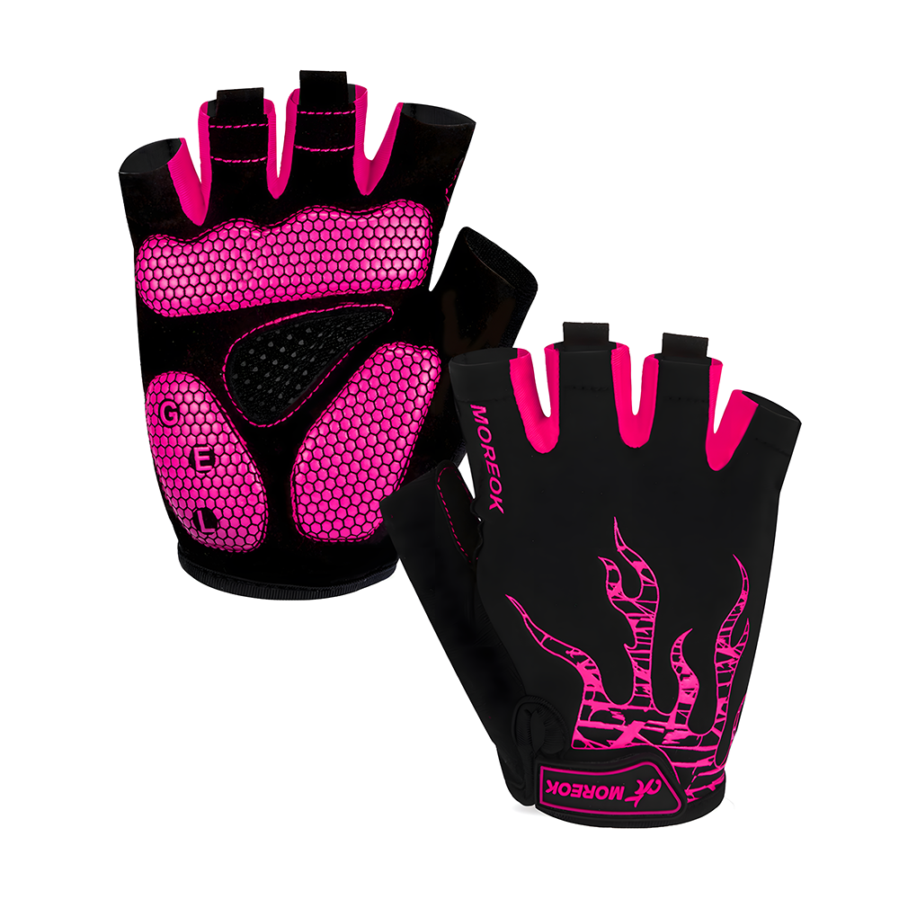 Half Finger Cycling Gloves - 5MM Gel Shock Absorbing