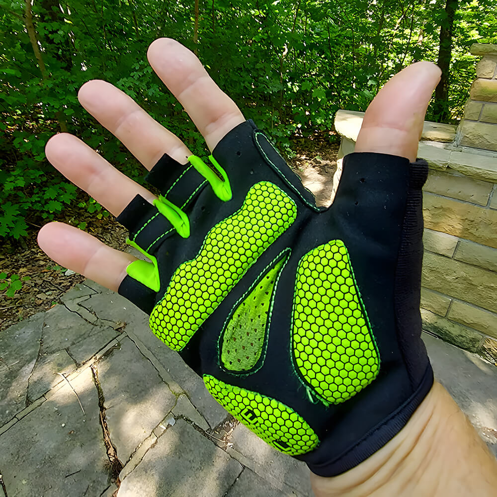 Half Finger Cycling Gloves - 5MM Gel Shock Absorbing