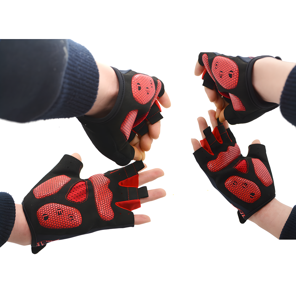 Half Finger Cycling Gloves - 5MM Gel Shock Absorbing