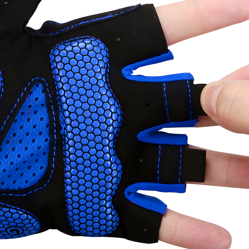 Half Finger Cycling Gloves - 5MM Gel Shock Absorbing