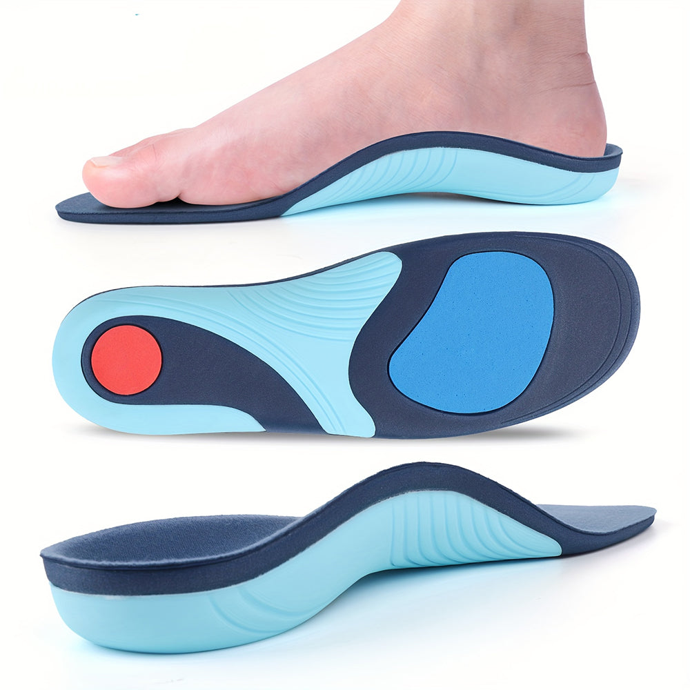 Heavy Duty Arch Support Insoles for Work & Standing – Shock Absorbing Comfort
