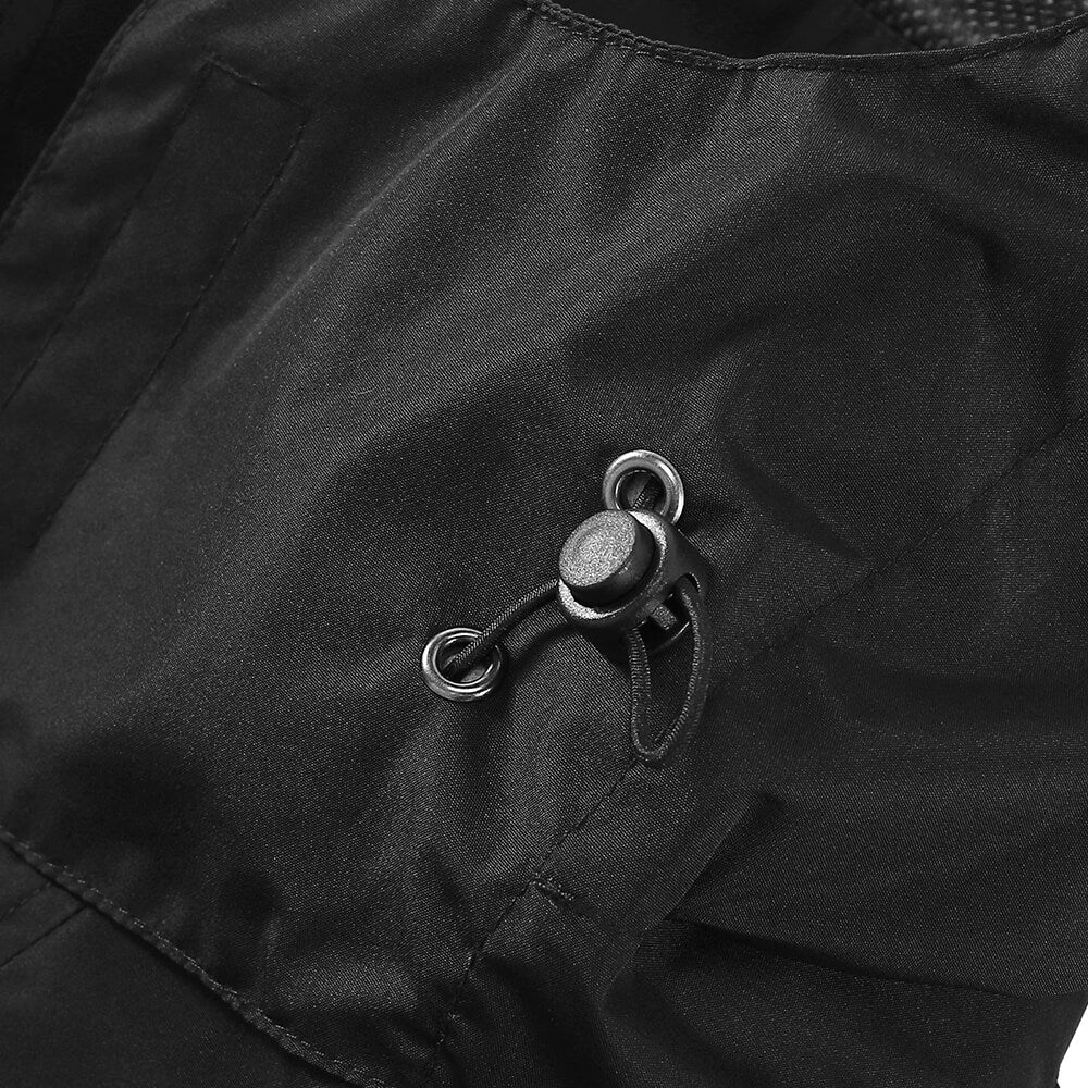 Hooded Waterproof Cycling Jacket – Reflective Bike & Motorcycle Coat