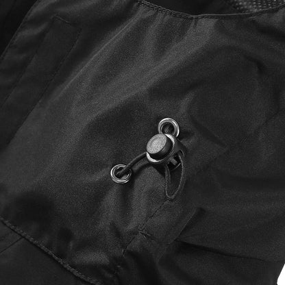 Hooded Waterproof Cycling Jacket – Reflective Bike & Motorcycle Coat