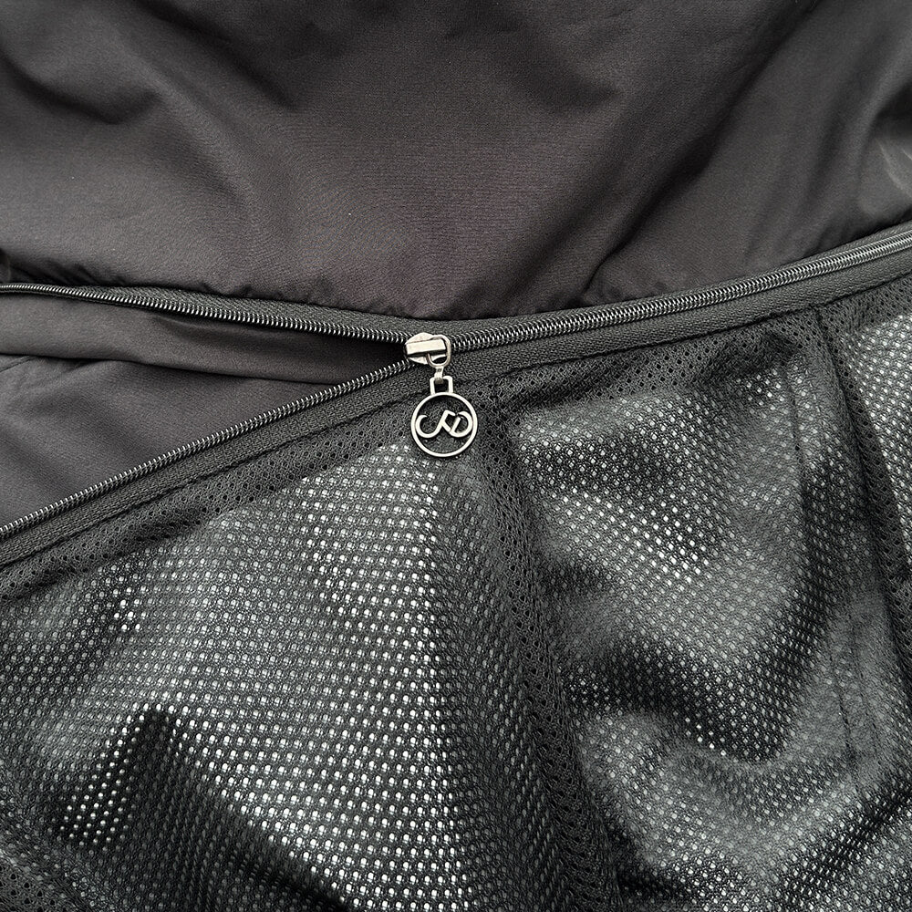 Hooded Waterproof Cycling Jacket – Reflective Bike & Motorcycle Coat