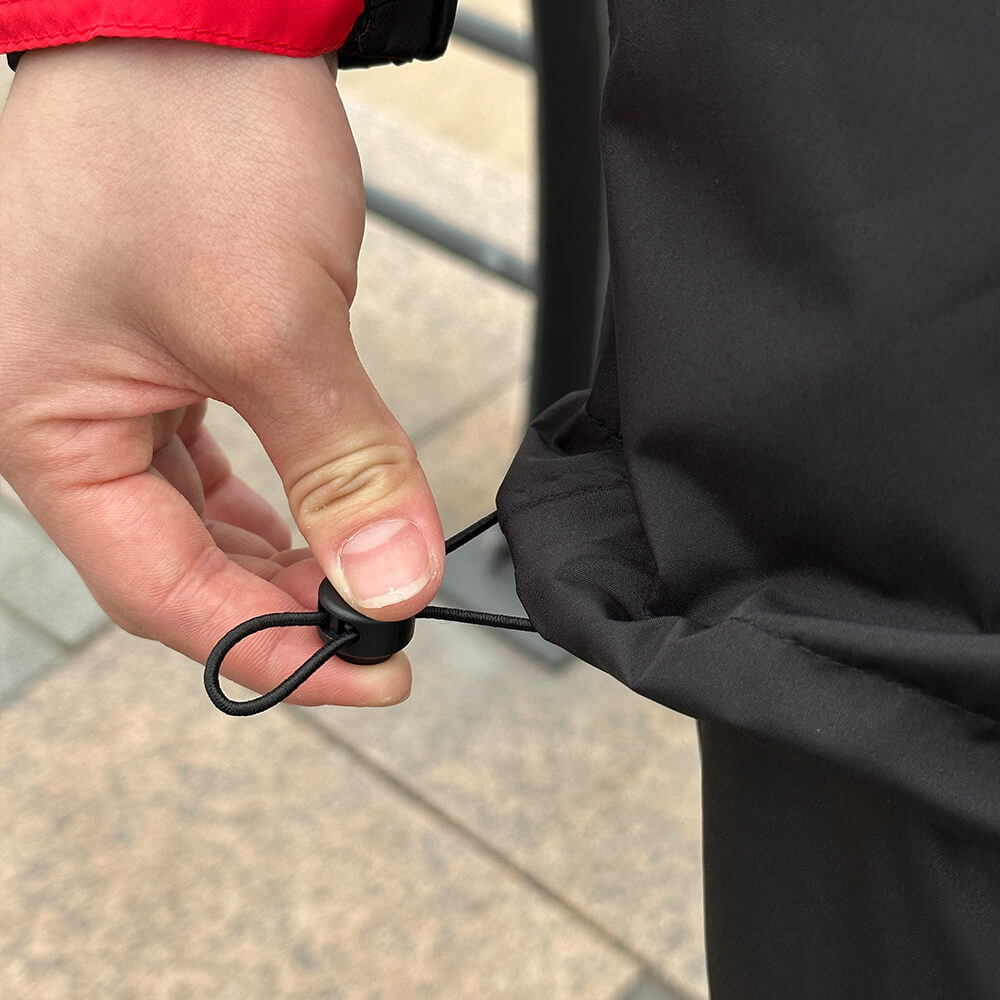 Hooded Waterproof Cycling Jacket – Reflective Bike & Motorcycle Coat