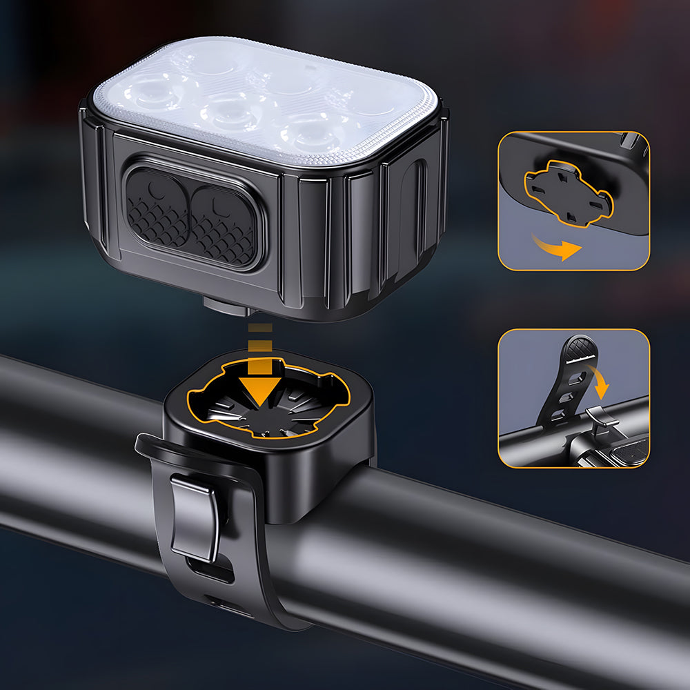 LED Bike Light Set – Front and Rear Lights