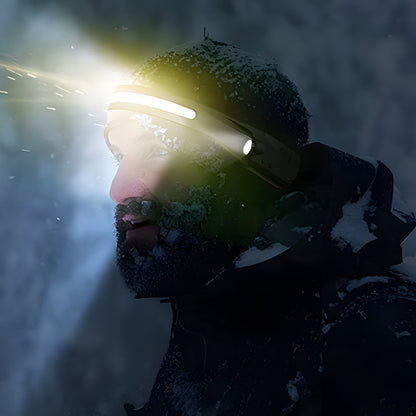 LED Rechargeable Head Torch – Bright, Lightweight, Waterproof