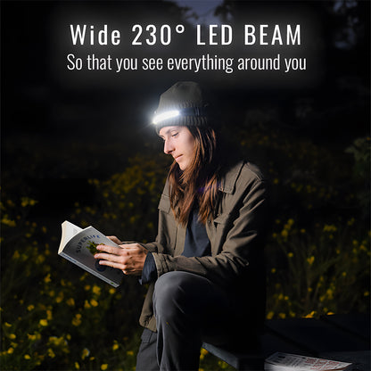 LED Rechargeable Head Torch – Bright, Lightweight, Waterproof
