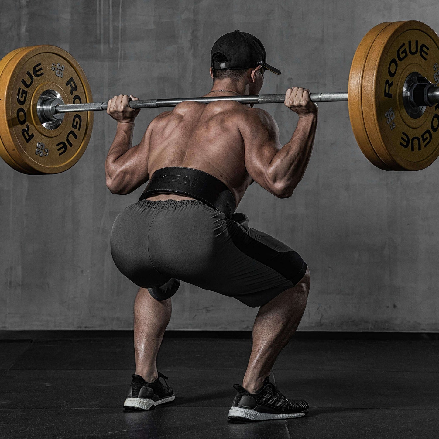 Leather Powerlifting Belt for Squats and Deadlifts | Fitness Waist Protection