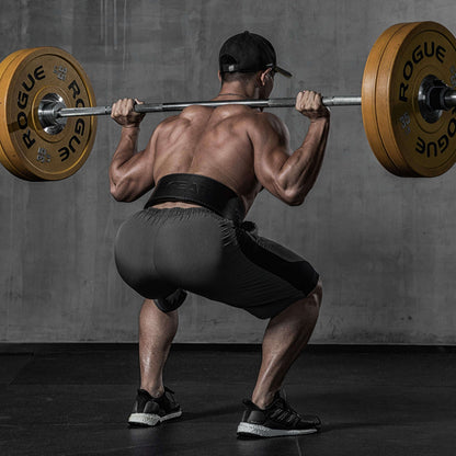 Leather Powerlifting Belt for Squats and Deadlifts | Fitness Waist Protection