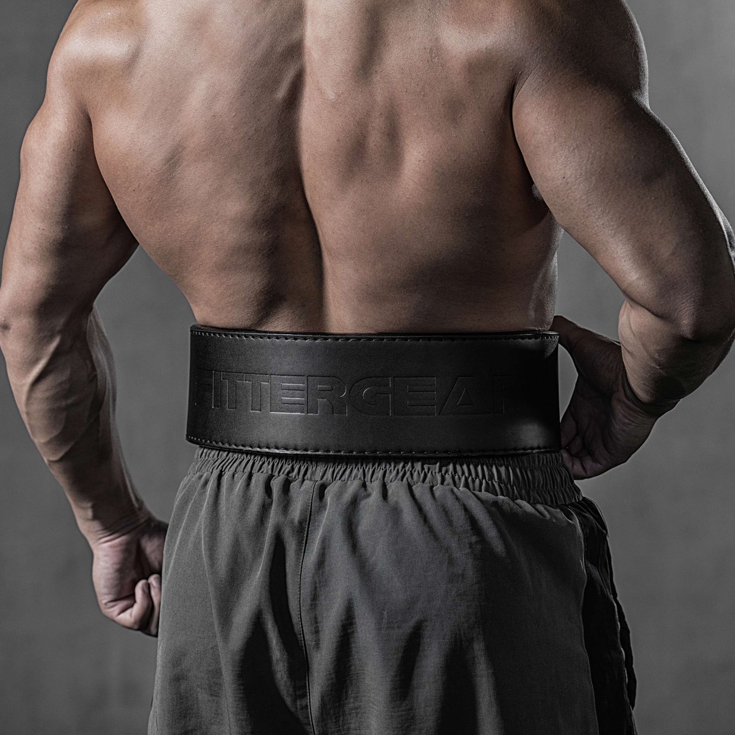 Leather Powerlifting Belt for Squats and Deadlifts | Fitness Waist Protection