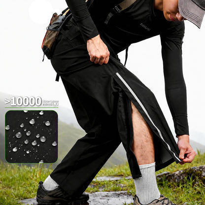 Loose Fit Outdoor Pants – Waterproof & Windproof Rain Pants for Cycling