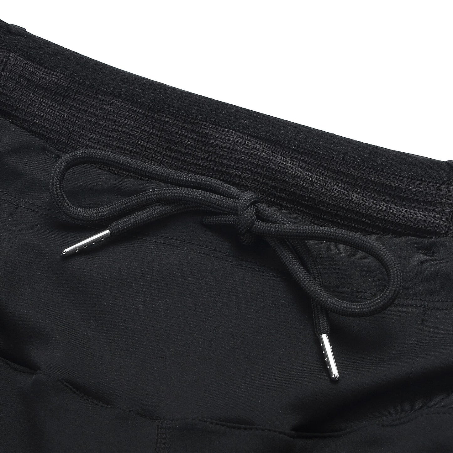 Men’s 2-in-1 Cycling Capri Pants with Padding, Multi-Pocket MTB Shorts